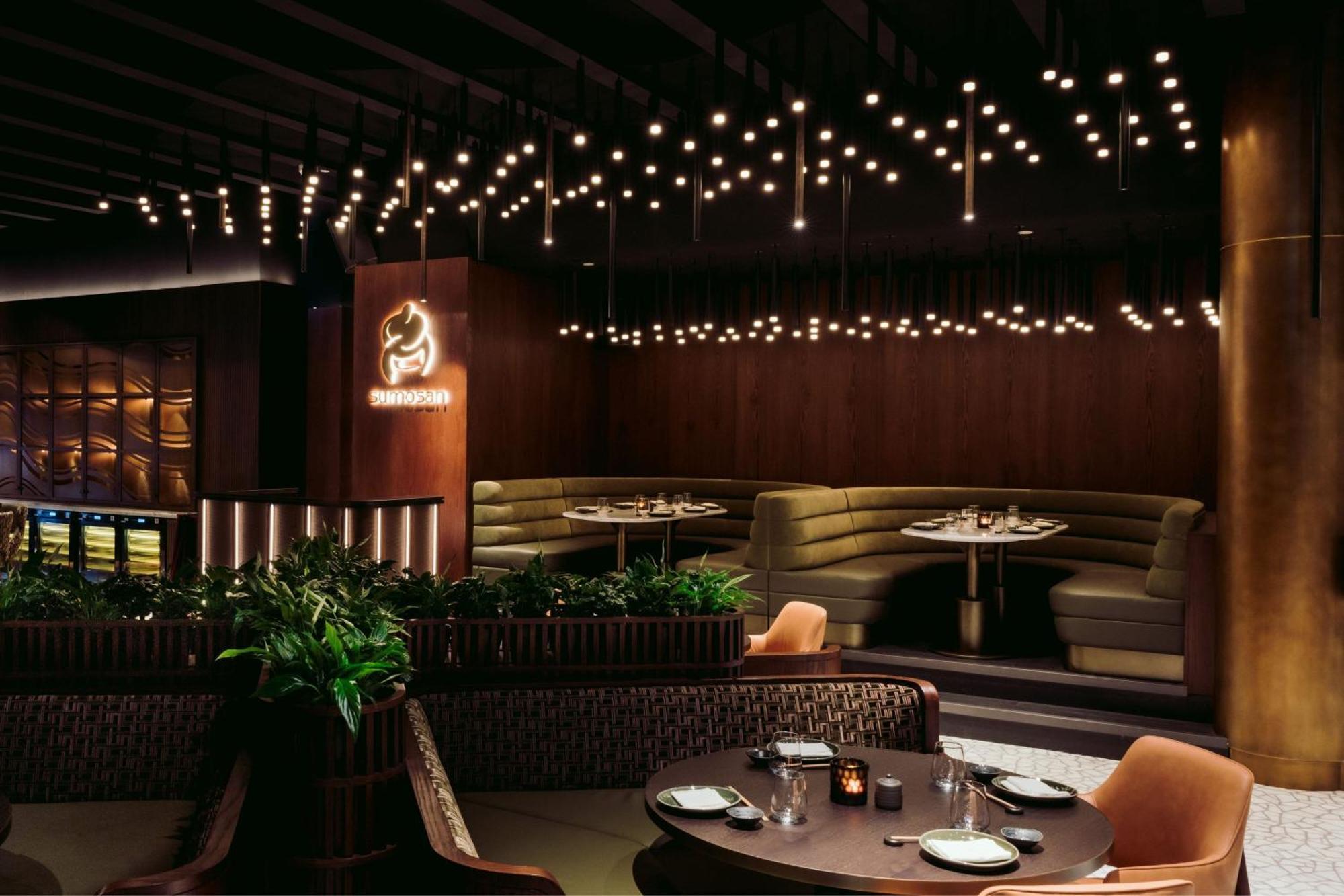 The Dubai Edition Exterior foto The interior of the restaurant